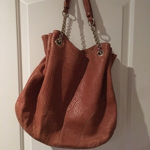Vince Camuto Leather Camel Tote